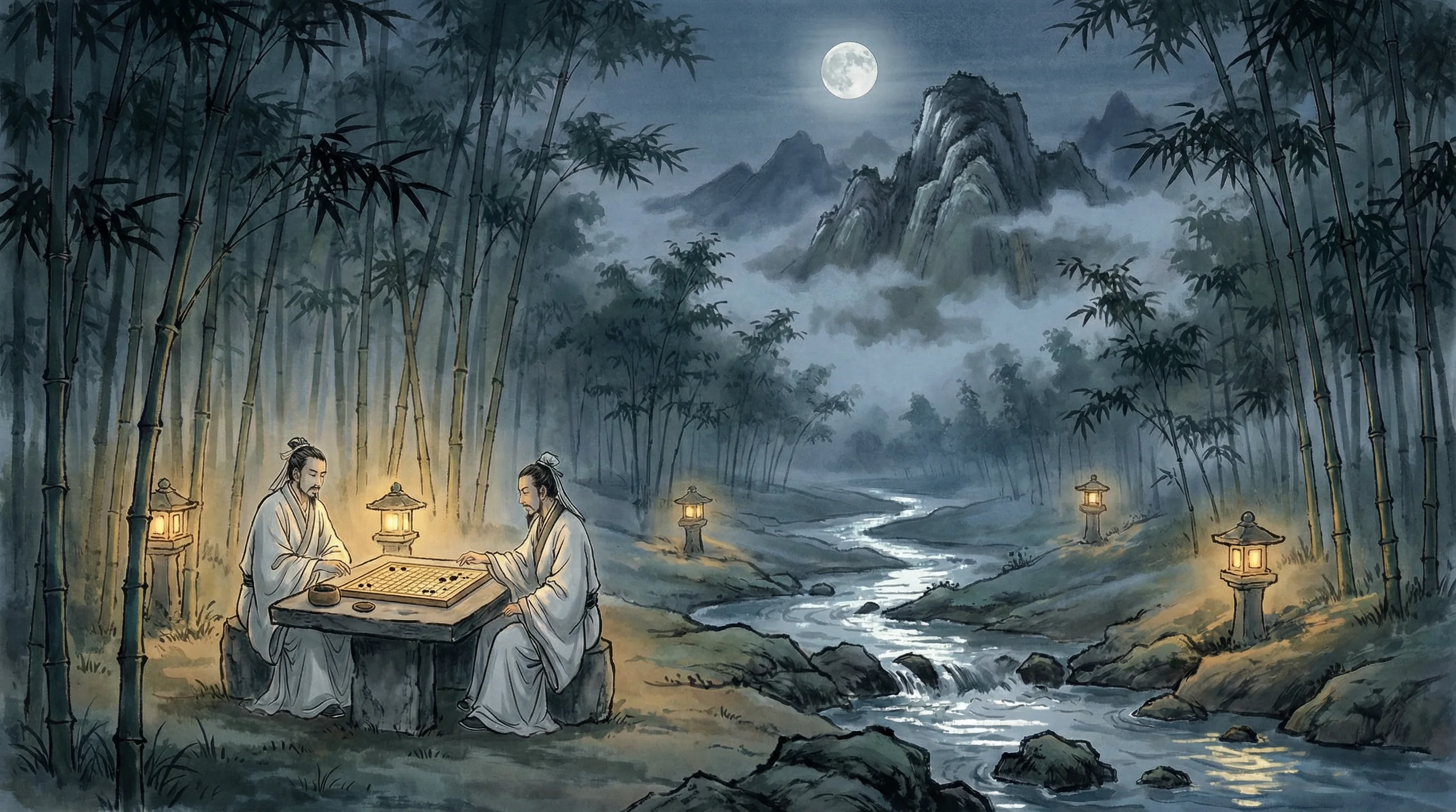 清风对弈 we扑克 月赛现场